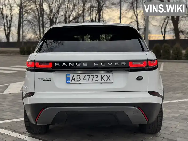 SALYB2RN1JA717163 Land Rover Range Rover Velar 2017 Внедорожник / Кроссовер 2 л. Фото 6