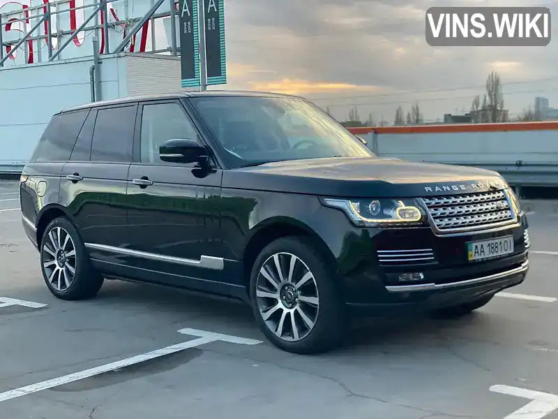 SALGA2FJ5HA371502 Land Rover Range Rover 2017 Внедорожник / Кроссовер 4.37 л. Фото 1