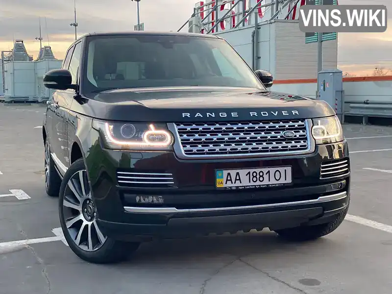 SALGA2FJ5HA371502 Land Rover Range Rover 2017 Внедорожник / Кроссовер 4.37 л. Фото 2