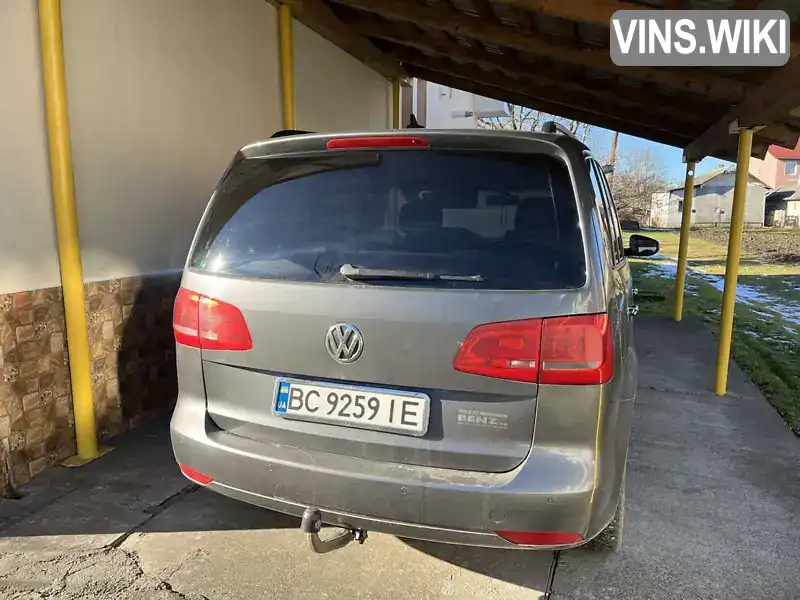 WVGZZZ1TZDW009784 Volkswagen Touran 2012 Минивэн 1.6 л. Фото 2