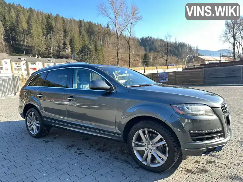 Позашляховик / Кросовер Audi Q7 2013 3 л. Типтронік обл. Закарпатська, Міжгір'я - Фото 1/21