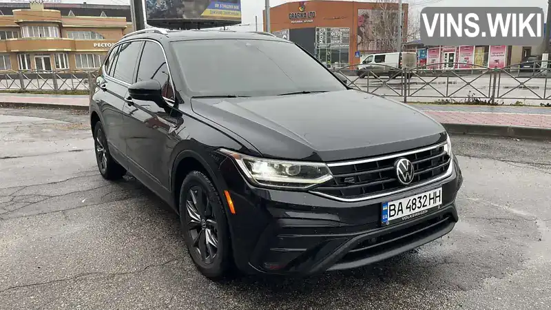 3VV3B7AX6NM102016 Volkswagen Tiguan 2022 Внедорожник / Кроссовер 1.98 л. Фото 2