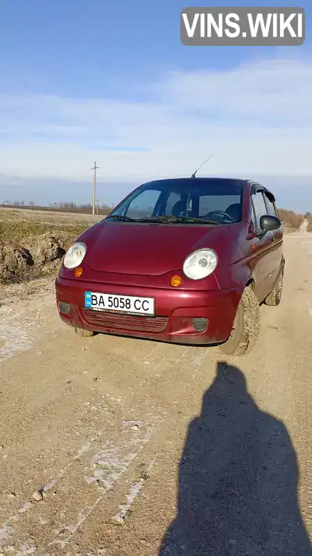 XWB4A11BV6A053832 Daewoo Matiz 2006 Хэтчбек 0.8 л. Фото 4