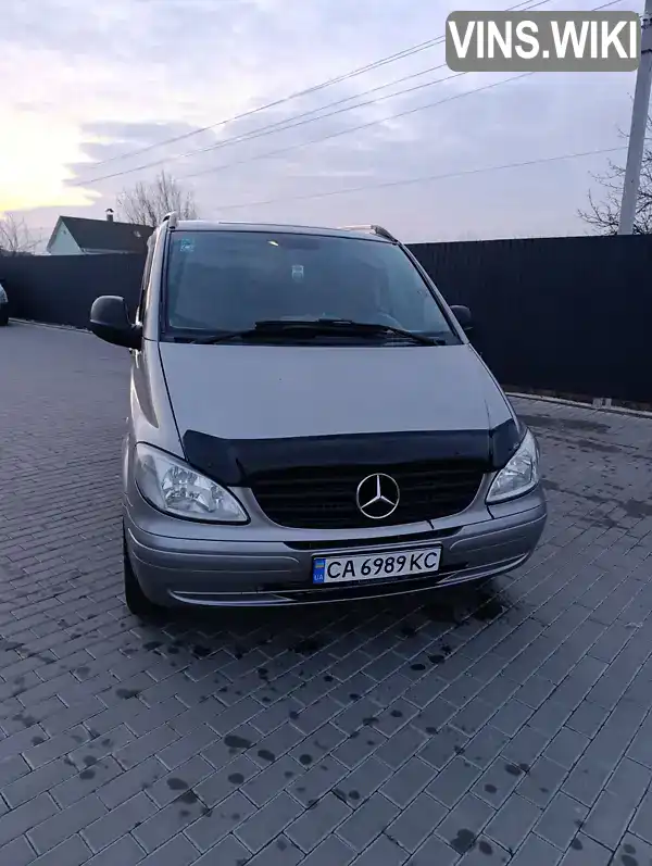 Минивэн Mercedes-Benz Vito 2008 2.15 л. Ручная / Механика обл. Черкасская, Черкассы - Фото 1/14