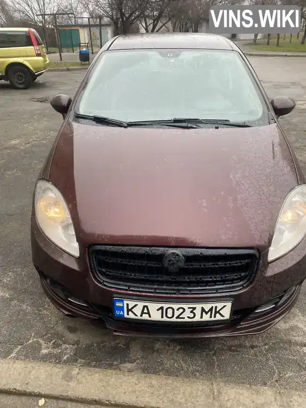 Седан Fiat Linea 2013 1.3 л. Ручная / Механика обл. Киевская, Борисполь - Фото 1/15