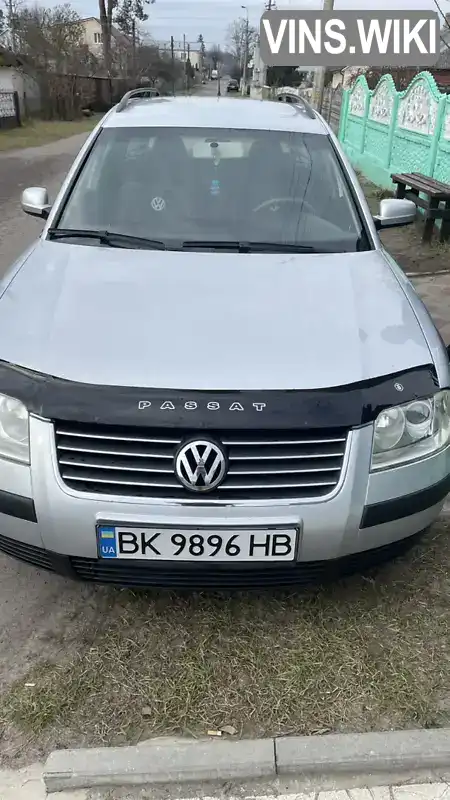 Універсал Volkswagen Passat 2003 1.6 л. Ручна / Механіка обл. Рівненська, location.city.klevan - Фото 1/9