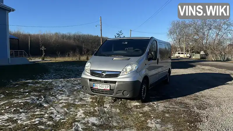 W0LJ7B7BSCV630581 Opel Vivaro 2012 Мінівен 2 л. Фото 2