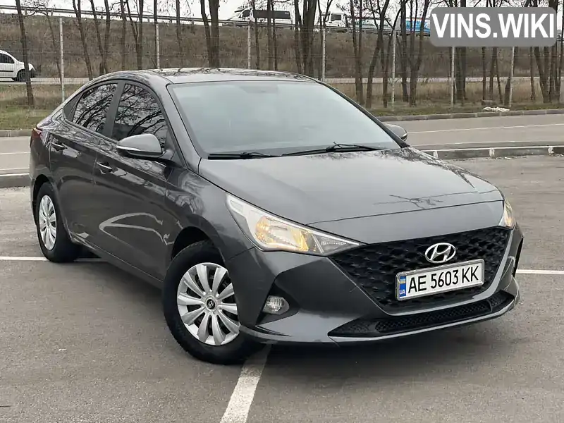 Седан Hyundai Accent 2021 1.37 л. Ручная / Механика обл. Днепропетровская, Каменское (Днепродзержинск) - Фото 1/21