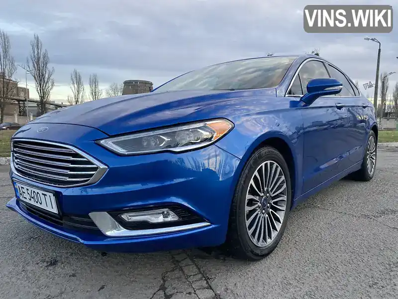 Седан Ford Fusion 2017 2 л. Автомат обл. Днепропетровская, Днепр (Днепропетровск) - Фото 1/21