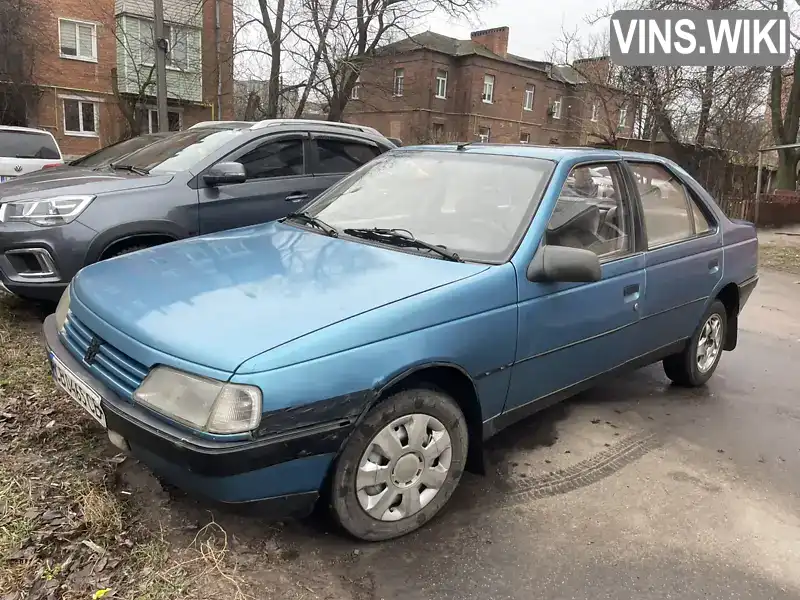 Седан Peugeot 405 1991 1.9 л. Ручная / Механика обл. Черниговская, Прилуки - Фото 1/8