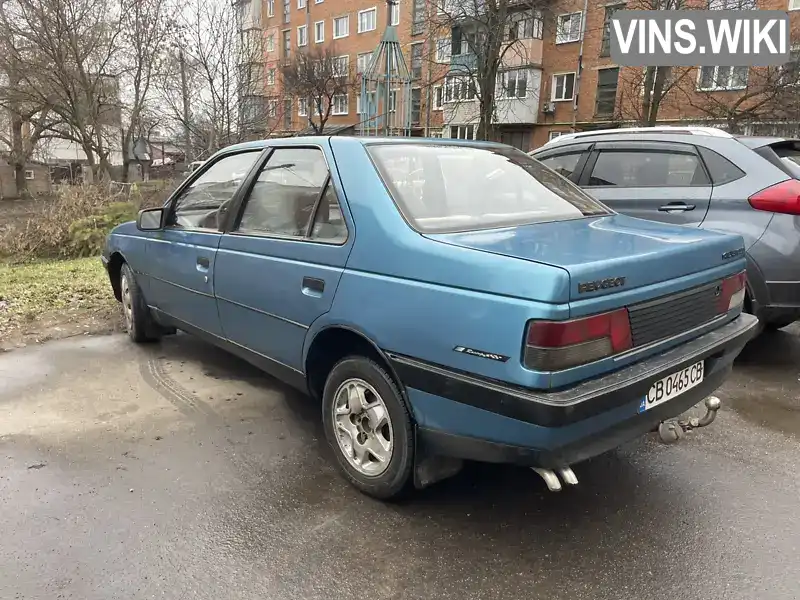 VF315BD9270176710 Peugeot 405 1991 Седан 1.9 л. Фото 6