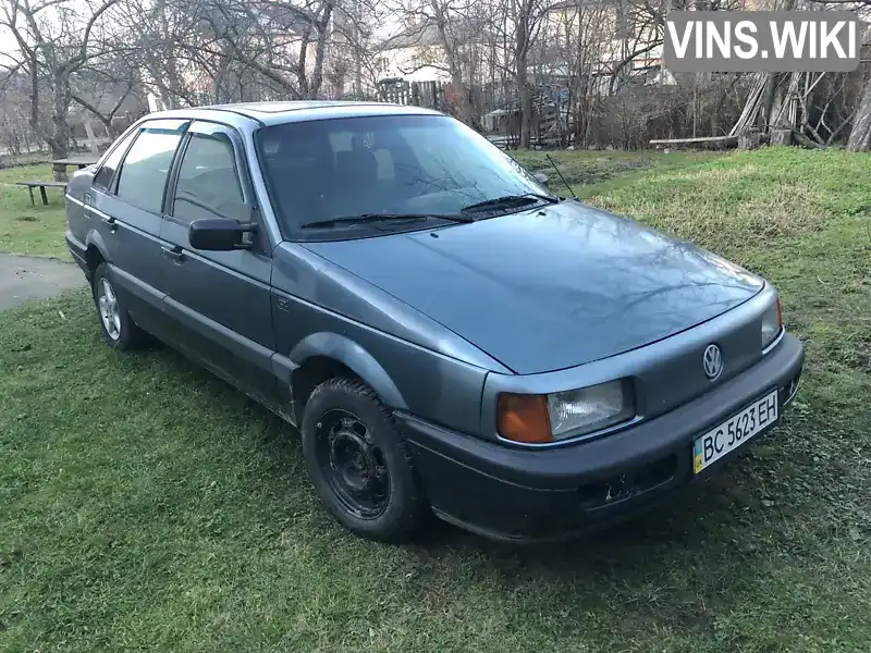 Седан Volkswagen Passat 1989 1.8 л. Ручная / Механика обл. Львовская, Борислав - Фото 1/5