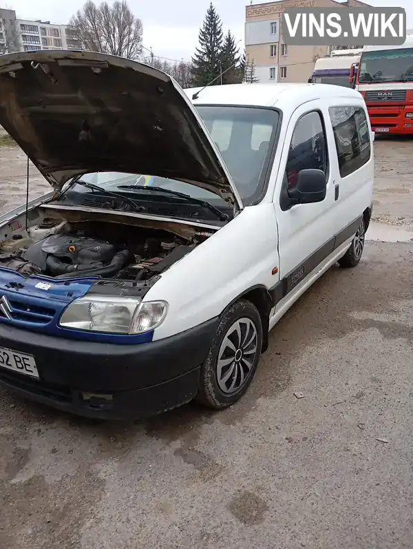 VF7MBWJZF65245698 Citroen Berlingo 1998 Мінівен 1.9 л. Фото 2