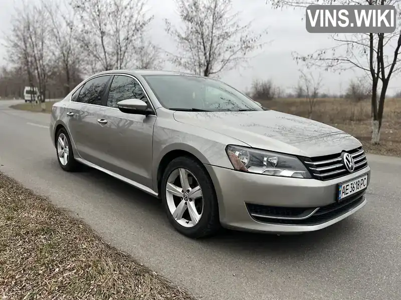 1VWBH7A32CC089573 Volkswagen Passat 2012 Седан 2.48 л. Фото 6