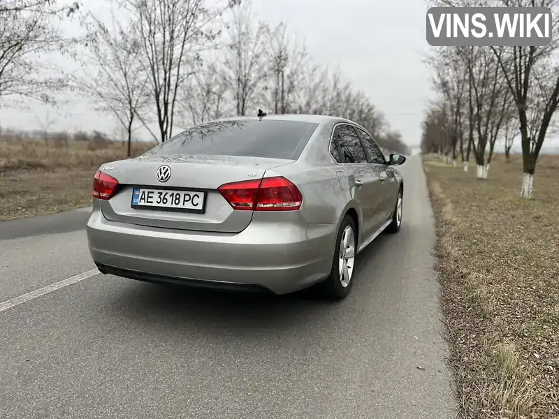 1VWBH7A32CC089573 Volkswagen Passat 2012 Седан 2.48 л. Фото 8