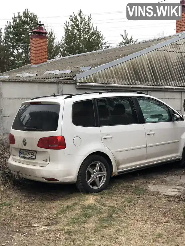 WVGZZZ1TZBW082939 Volkswagen Touran 2011 Мінівен 1.39 л. Фото 2