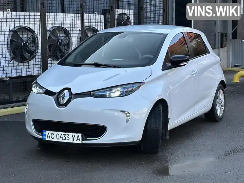 Хетчбек Renault Zoe 2016 null_content л. Автомат обл. Закарпатська, Ужгород - Фото 1/21