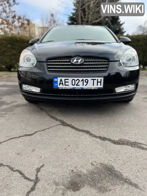 Седан Hyundai Accent 2008 1.4 л. Автомат обл. Дніпропетровська, Дніпро (Дніпропетровськ) - Фото 1/21