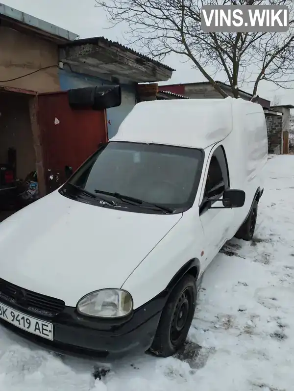 W0L0SBF25X3030672 Opel Combo 1999 Фургон 1.4 л. Фото 7