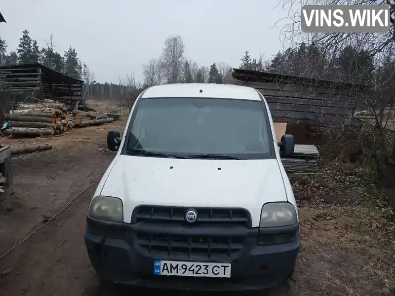 Минивэн Fiat Doblo 2003 1.91 л. обл. Житомирская, Малин - Фото 1/10