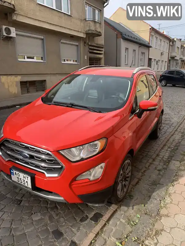 MAJ3S2KE0KC305940 Ford EcoSport 2019 Позашляховик / Кросовер 1 л. Фото 1