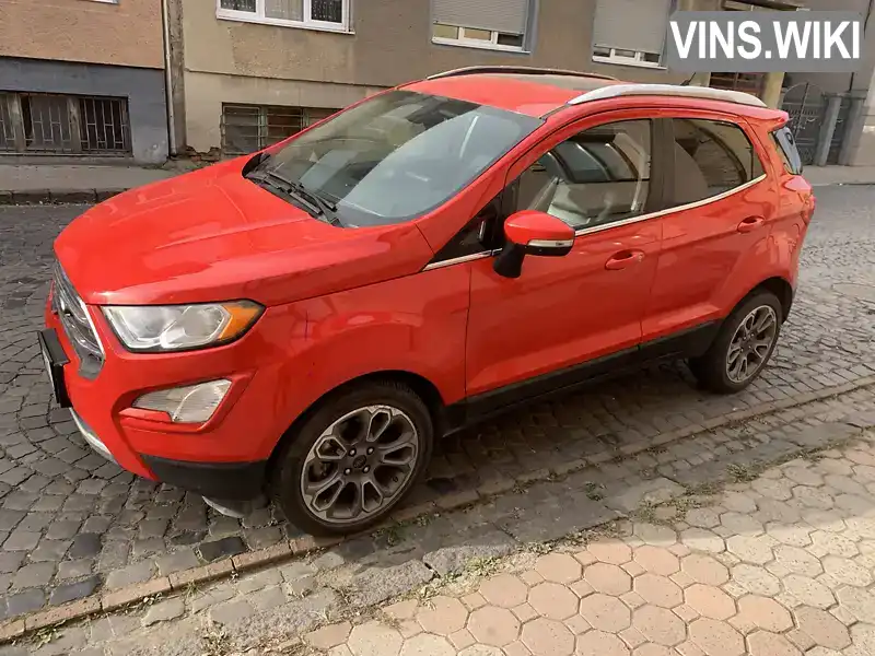 MAJ3S2KE0KC305940 Ford EcoSport 2019 Позашляховик / Кросовер 1 л. Фото 2