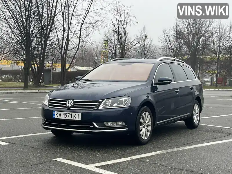 Универсал Volkswagen Passat 2012 1.97 л. Автомат обл. Киевская, Бровары - Фото 1/21