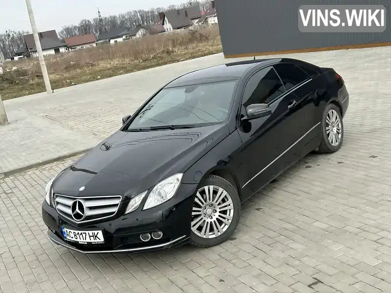 Купе Mercedes-Benz E-Class 2011 1.8 л. Автомат обл. Волинська, Луцьк - Фото 1/21