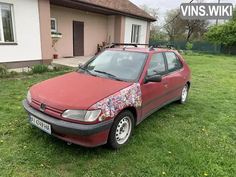 VF37AKDX230074463 Peugeot 306 1993 Хетчбек 1.36 л. Фото 9