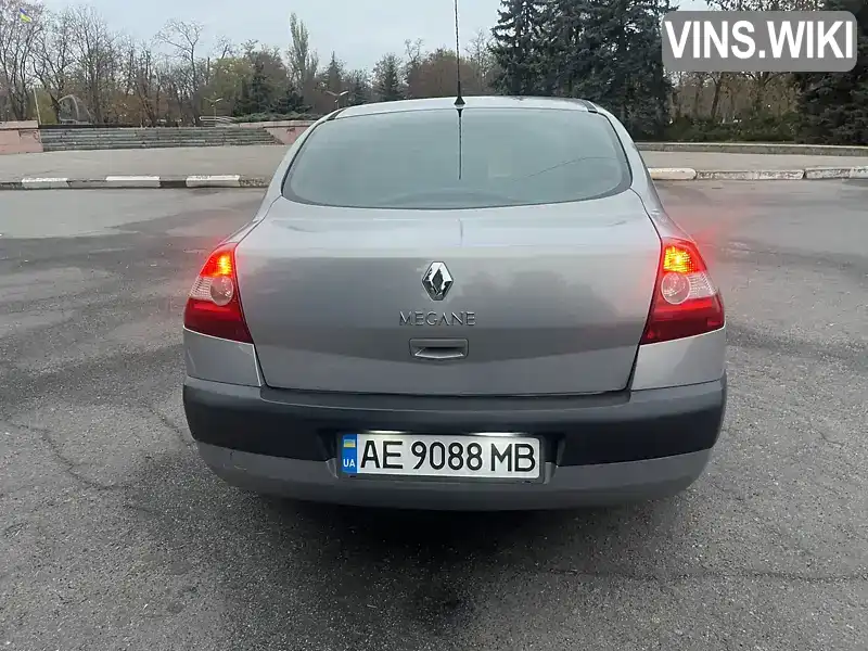 VF1LM1A0H32501793 Renault Megane 2005 Седан 1.39 л. Фото 8