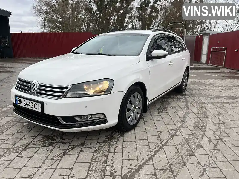 WVWZZZ3CZBE353022 Volkswagen Passat 2011 Универсал  Фото 1