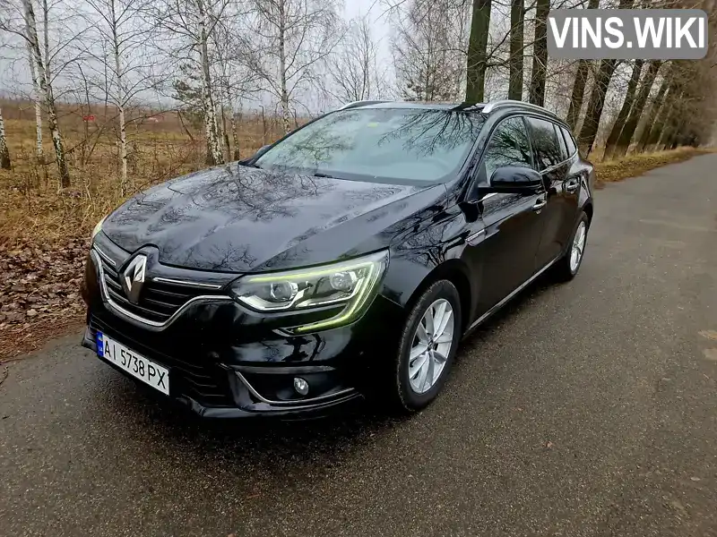 Універсал Renault Megane 2017 1.5 л. Ручна / Механіка обл. Київська, Бородянка - Фото 1/20