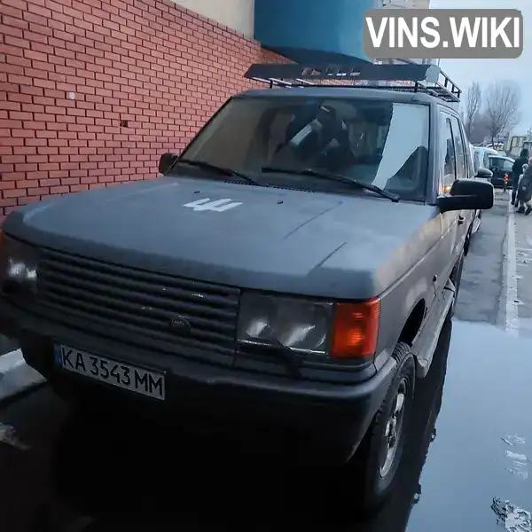 Позашляховик / Кросовер Land Rover Range Rover 1999 2.5 л. Автомат обл. Київська, Київ - Фото 1/9