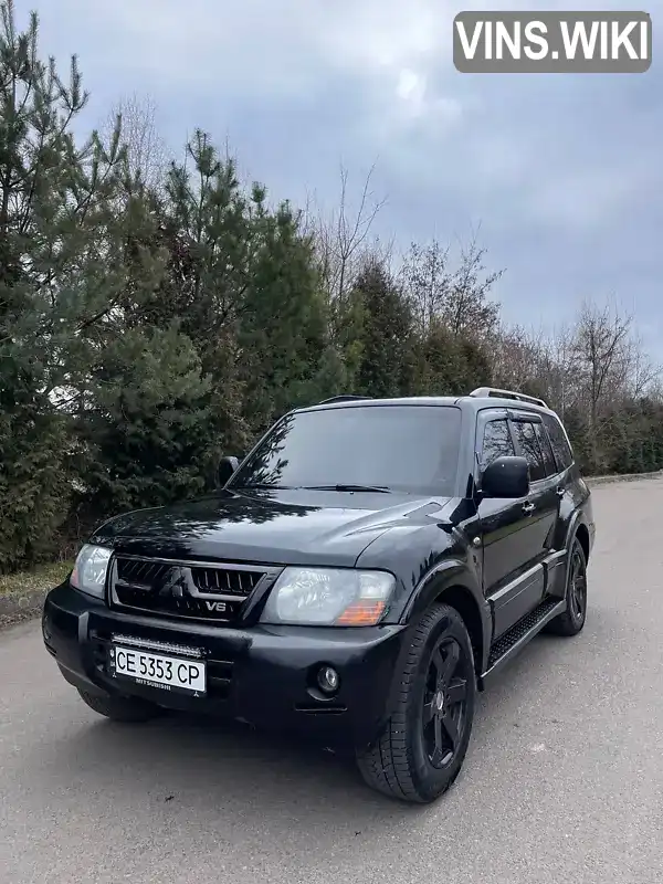 Внедорожник / Кроссовер Mitsubishi Pajero Wagon 2005 2.97 л. Автомат обл. Черновицкая, Черновцы - Фото 1/21