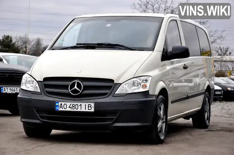 Минивэн Mercedes-Benz Vito 2011 2.14 л. Ручная / Механика обл. Житомирская, Житомир - Фото 1/21