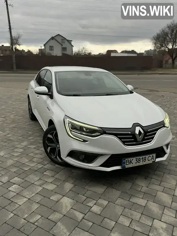 Седан Renault Megane 2018 1.46 л. Автомат обл. Ровенская, Ровно - Фото 1/21