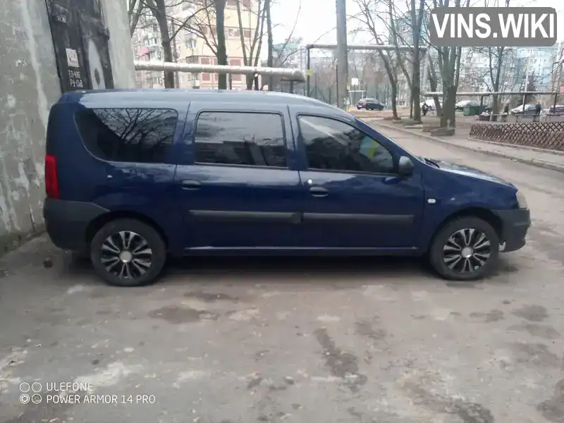 UU1KSDAEH42314917 Dacia Logan MCV 2009 Універсал 1.4 л. Фото 2