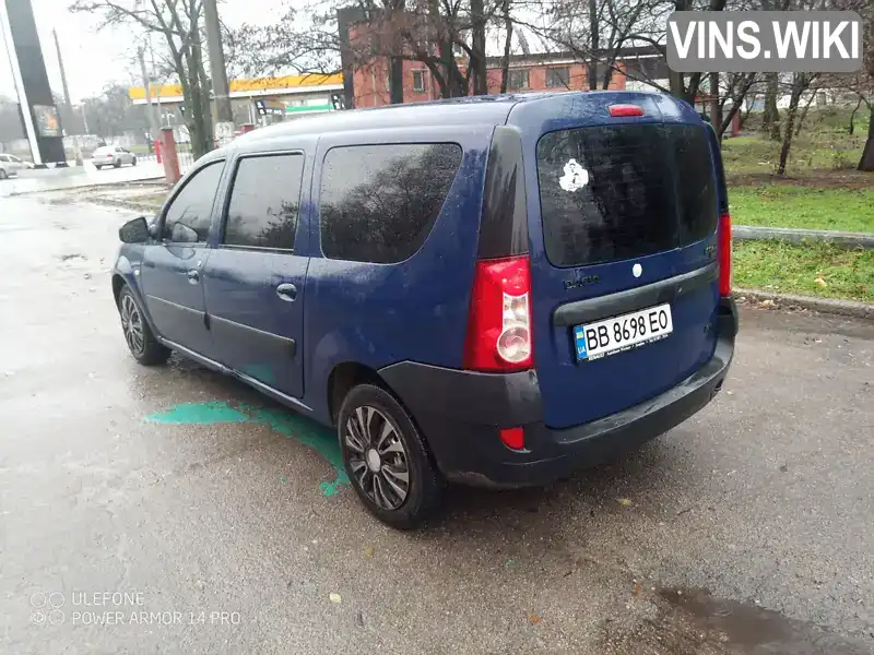 UU1KSDAEH42314917 Dacia Logan MCV 2009 Універсал 1.4 л. Фото 4