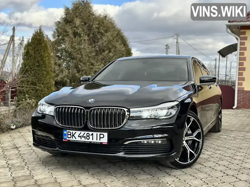 Седан BMW 7 Series 2016 3 л. Автомат обл. Рівненська, Рівне - Фото 1/21