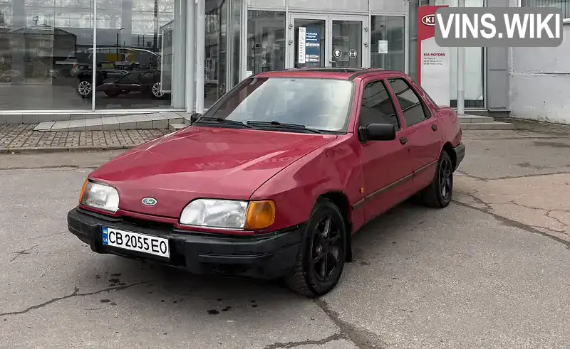 Седан Ford Sierra 1988 1.99 л. Ручная / Механика обл. Черниговская, Чернигов - Фото 1/21