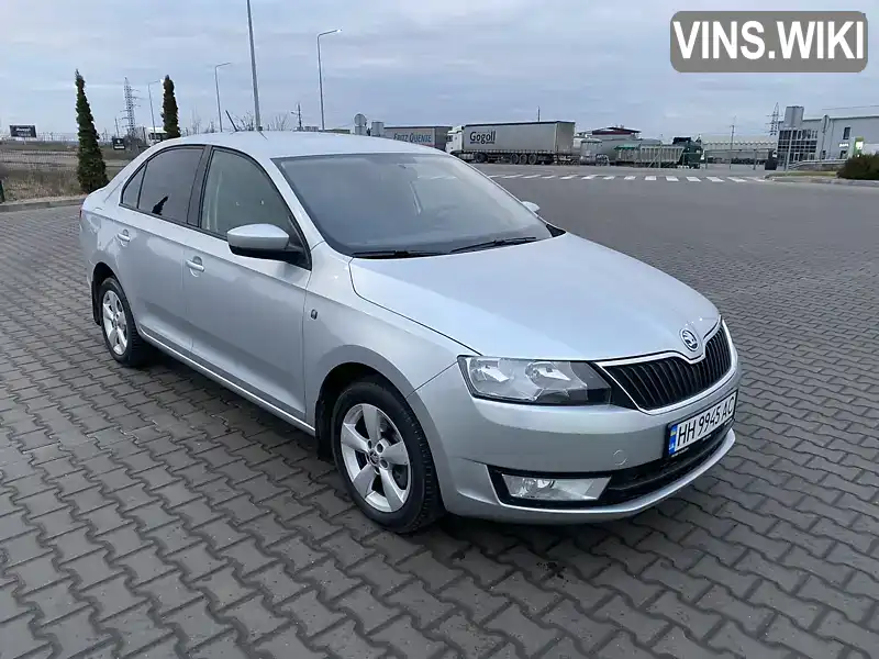 TMBAD2NHXEB102291 Skoda Rapid 2013 Лифтбек 1.6 л. Фото 2