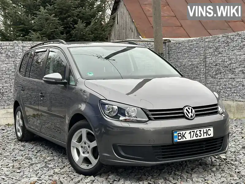 Мінівен Volkswagen Touran 2012 1.6 л. Ручна / Механіка обл. Рівненська, Рівне - Фото 1/21