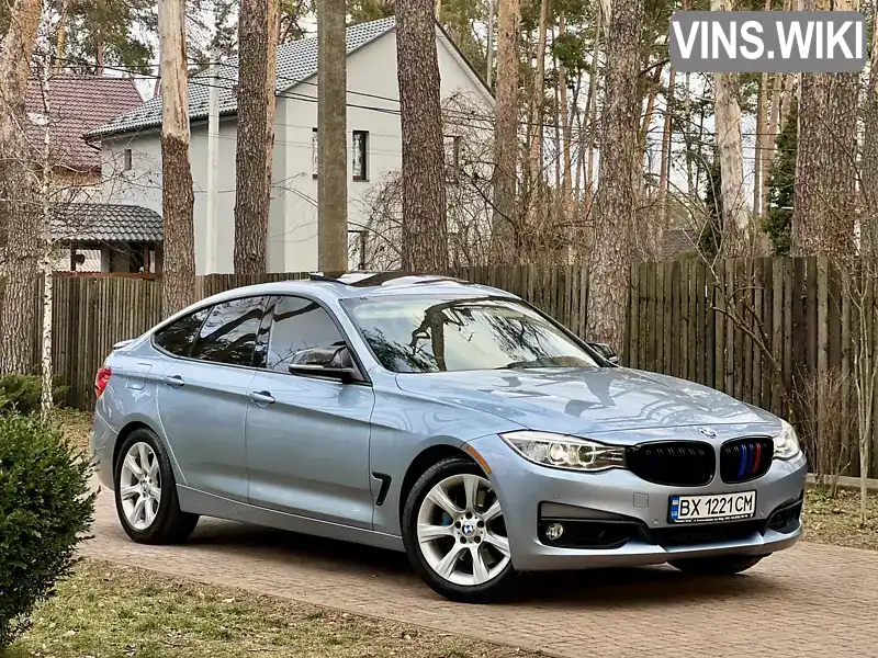 Лифтбек BMW 3 Series GT 2014 3 л. Автомат обл. Хмельницкая, Хмельницкий - Фото 1/21