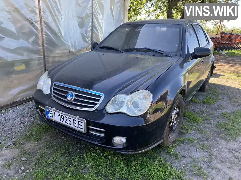 Седан Geely CK-2 2012 1.5 л. Ручна / Механіка обл. Полтавська, Козельщина - Фото 1/18