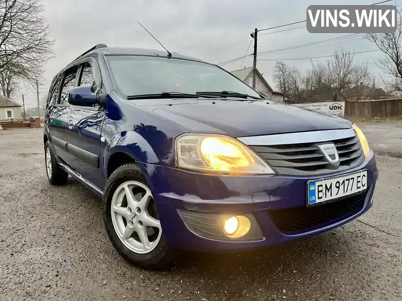 Седан Dacia Logan 2008 1.6 л. Ручная / Механика обл. Сумская, Путивль - Фото 1/12