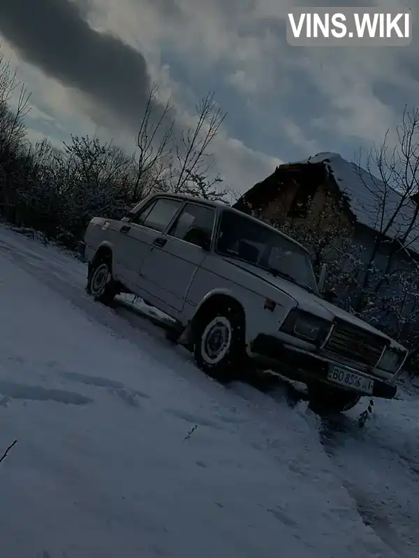 Седан ВАЗ / Lada 2107 1988 1.5 л. Ручна / Механіка обл. Тернопільська, Тернопіль - Фото 1/14