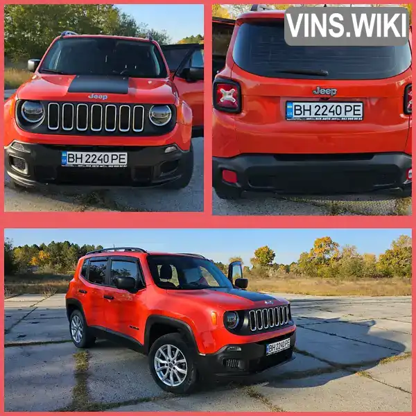 Внедорожник / Кроссовер Jeep Renegade 2018 2.36 л. Автомат обл. Одесская, Вилково - Фото 1/6