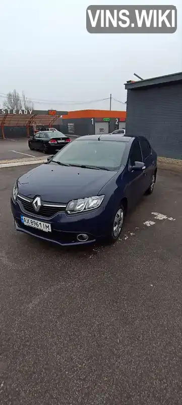 Седан Renault Logan 2013 1.46 л. Ручная / Механика обл. Харьковская, Харьков - Фото 1/18