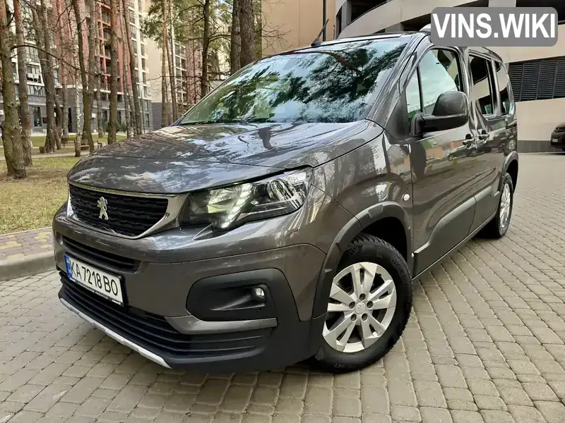 Мінівен Peugeot Rifter 2020 1.5 л. Автомат обл. Київська, Київ - Фото 1/21