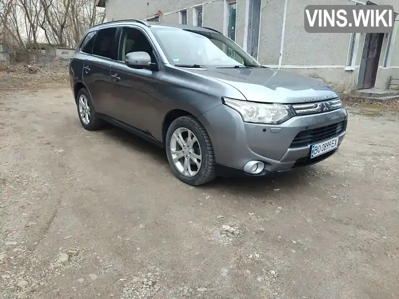 JMBXLGF6WDZ402563 Mitsubishi Outlander 2012 Позашляховик / Кросовер 2.2 л. Фото 1